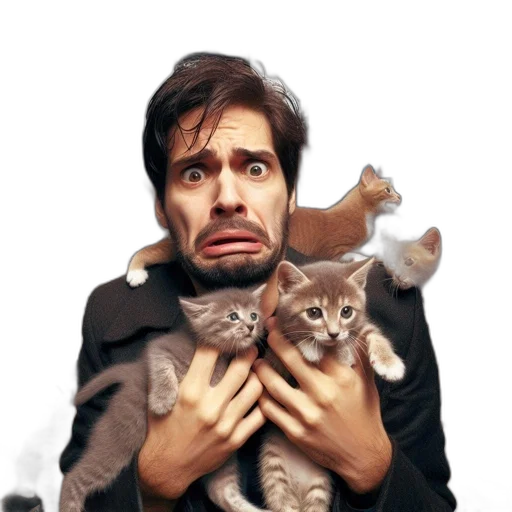 animal, creature, face, staff transparent PNG cut-out
