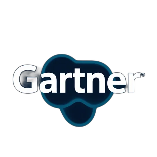 gartner, logo, text, magic transparent PNG cut-out