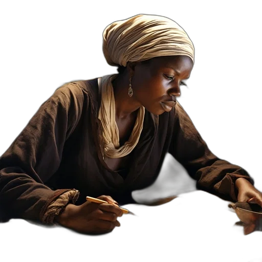 jewelry, face, hat, staff transparent PNG cut-out