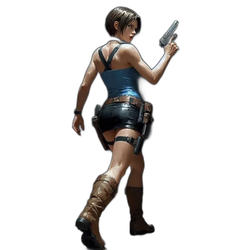 weapon, staff, jacket, concept art transparent PNG cut-out