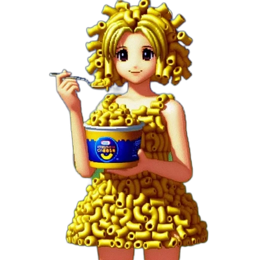 food, dress, pixel art, concept art transparent PNG cut-out