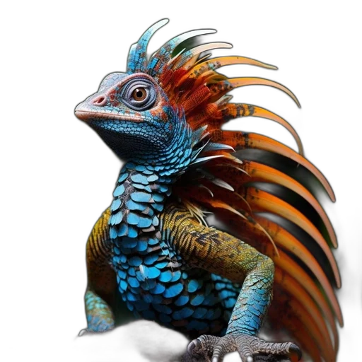 dragon, animal, creature, jewelry transparent PNG cut-out