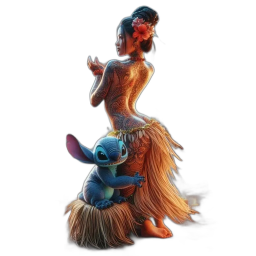 dress, staff, creature, concept art transparent PNG cut-out