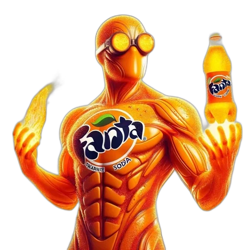 robot, food, creature, bottle transparent PNG cut-out