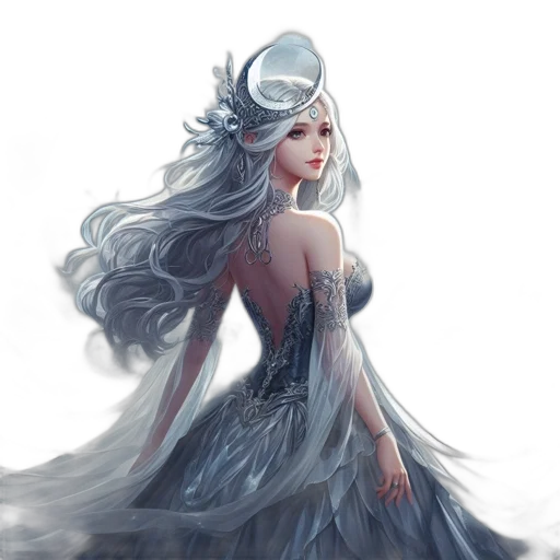 dress, crown, mask, dragon transparent PNG cut-out