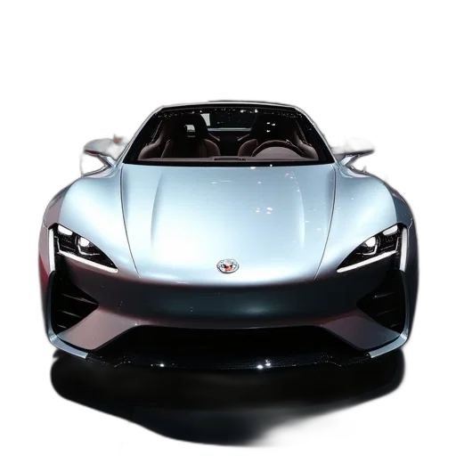 car, robot, 3d render, photorealistic transparent PNG cut-out