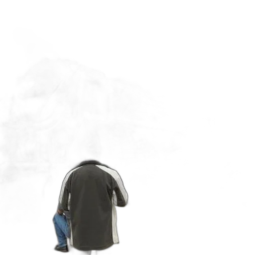 jacket, robot, staff, dress transparent PNG cut-out