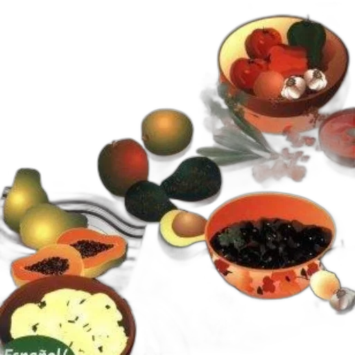 food, jewelry, 3d render, photorealistic transparent PNG cut-out