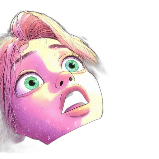 face, creature, mask, concept art transparent PNG cut-out