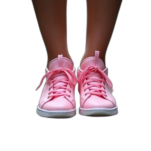 shoes, dress, 3d render, photorealistic transparent PNG cut-out