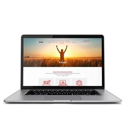 staff, 3d render, modern, laptop transparent PNG cut-out