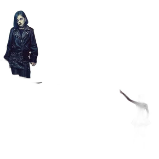 weapon, creature, hair, sword transparent PNG cut-out
