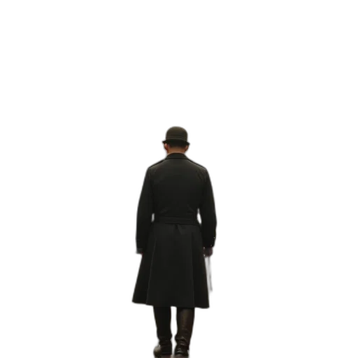 hat, staff, jacket, umbrella transparent PNG cut-out