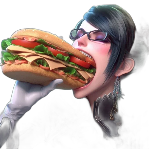 food, weapon, face, animal transparent PNG cut-out