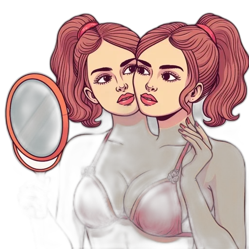 face, mask, dress, hair transparent PNG cut-out