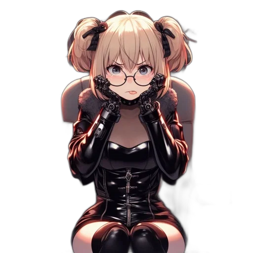 robot, staff, jacket, dress transparent PNG cut-out