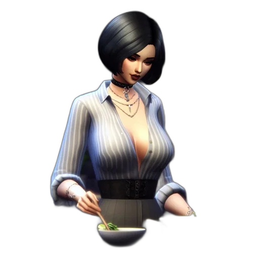 staff, food, dress, jewelry transparent PNG cut-out