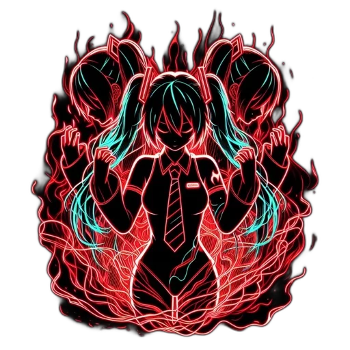 jacket, mask, crown, hair transparent PNG cut-out