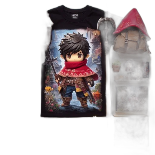 concept art, fantasy art, 3d render, animate transparent PNG cut-out