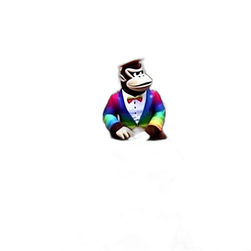 jacket, animal, staff, robot transparent PNG cut-out