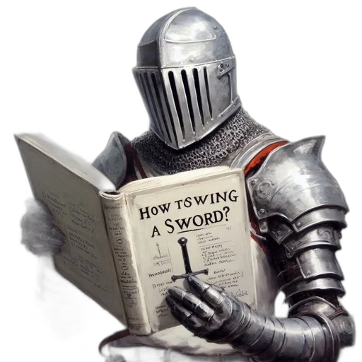sword, weapon, staff, robot transparent PNG cut-out