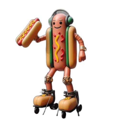 robot, food, animal, creature transparent PNG cut-out