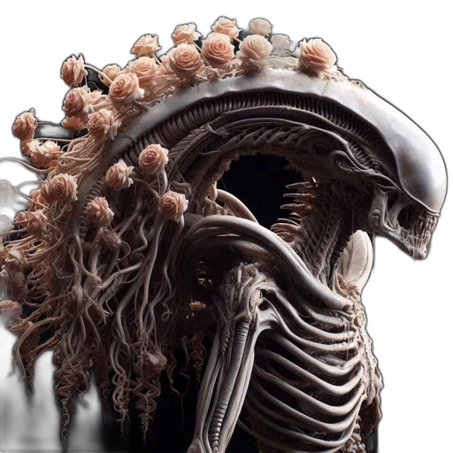 hair, creature, animal, robot transparent PNG cut-out