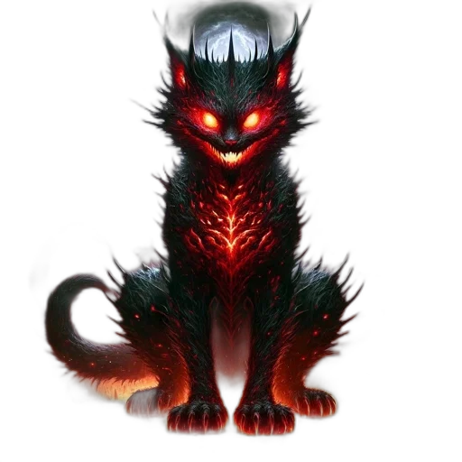 dragon, staff, creature, animal transparent PNG cut-out