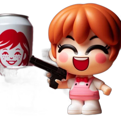 weapon, food, 3d render, concept art transparent PNG cut-out