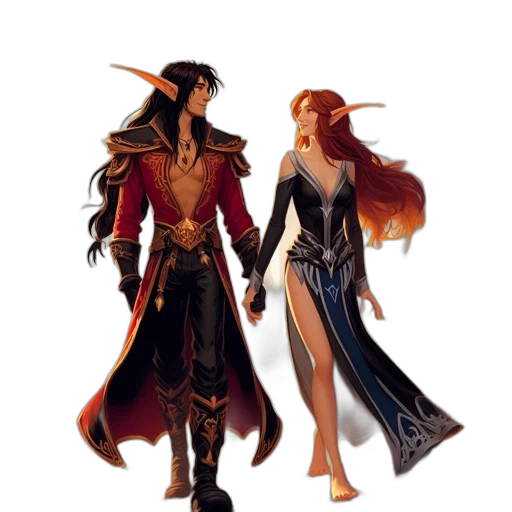 concept art, fantasy art, comic book art, pixel art transparent PNG cut-out