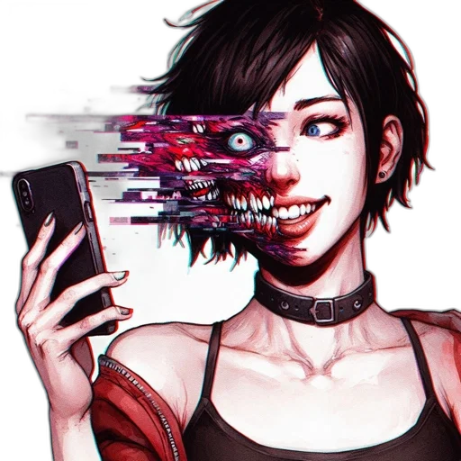 weapon, face, robot, creature transparent PNG cut-out