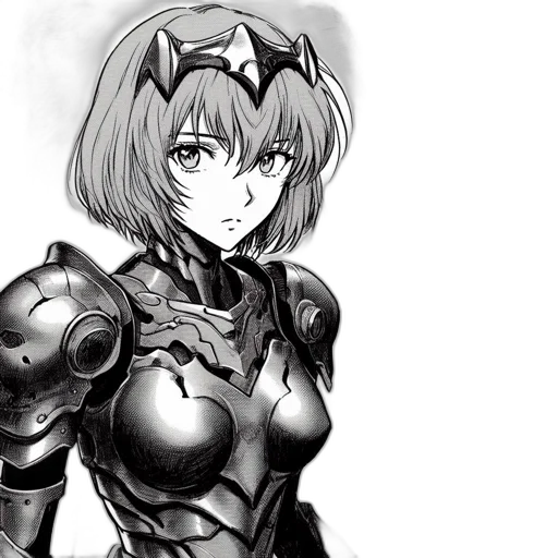 robot, weapon, sword, dress transparent PNG cut-out