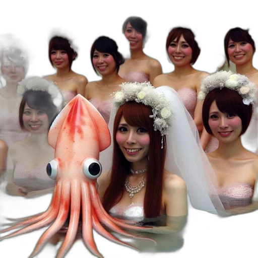 creature, mask, crown, animal transparent PNG cut-out