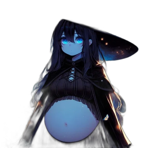 hat, dress, jacket, creature transparent PNG cut-out