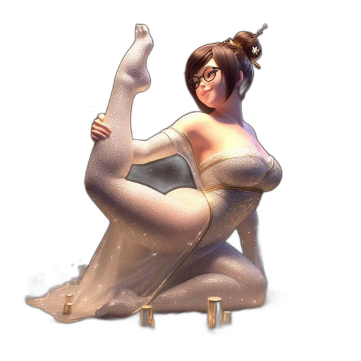 staff, dress, weapon, concept art transparent PNG cut-out