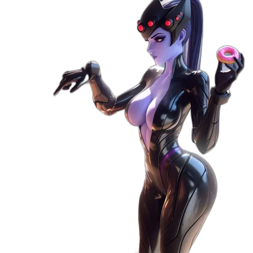 weapon, robot, staff, concept art transparent PNG cut-out