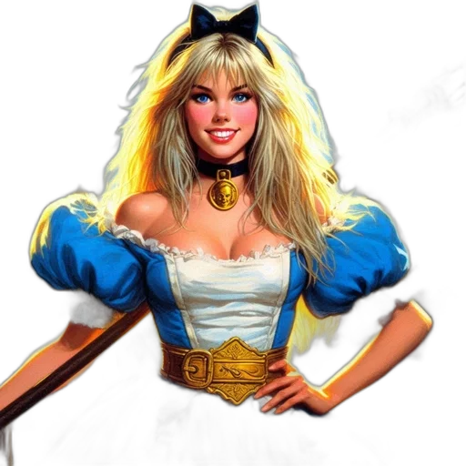 comic book art, fantasy art, concept art, photorealistic transparent PNG cut-out