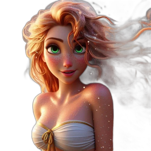 fantasy art, photorealistic, concept art, 3d render transparent PNG cut-out