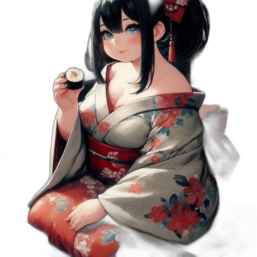 dress, flower, dragon, umbrella transparent PNG cut-out