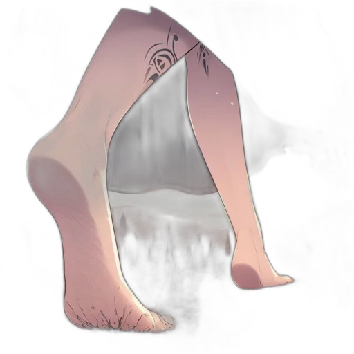 shoes, creature, hair, mask transparent PNG cut-out