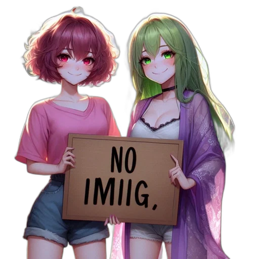 anime, pixel art, vaporwave, concept art transparent PNG cut-out