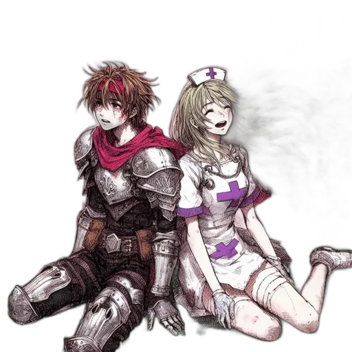 sword, weapon, robot, concept art transparent PNG cut-out