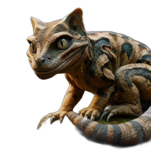 dragon, creature, animal, 3d render transparent PNG cut-out