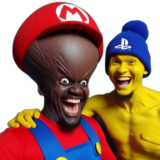 hat, mask, creature, face transparent PNG cut-out