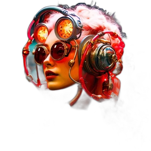 mask, face, robot, jewelry transparent PNG cut-out