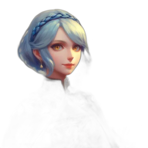 face, crown, staff, robot transparent PNG cut-out
