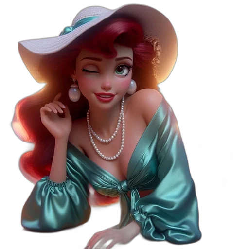 jewelry, dress, crown, 3d render transparent PNG cut-out