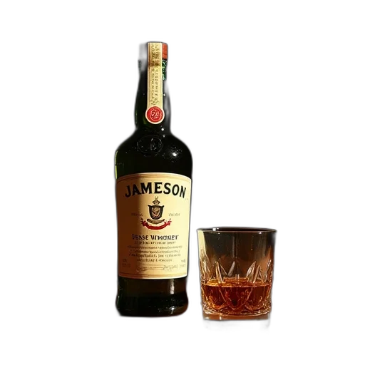 bottle, weapon, crown, 3d render transparent PNG cut-out