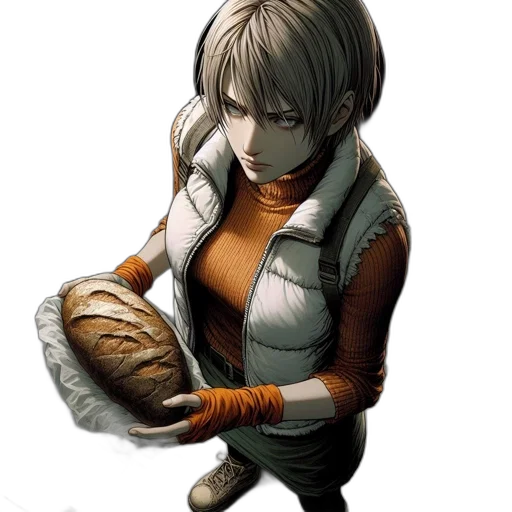 jacket, weapon, food, staff transparent PNG cut-out
