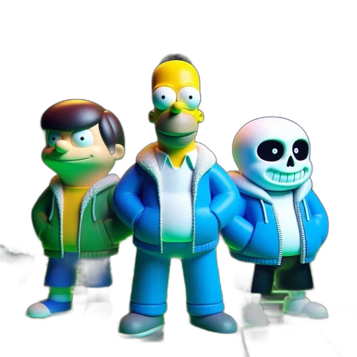 jacket, staff, mask, robot transparent PNG cut-out
